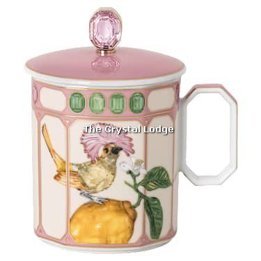 Swarovski_Rosenthal_Idyllia_mug_flycatcher_pink_5735535 | The Crystal Lodge