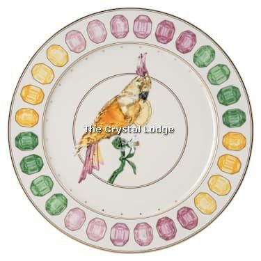 Swarovski_Rosenthal_Idyllia_service_plate_cockatoo_5735537 | The Crystal Lodge