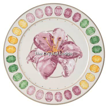 Swarovski_Rosenthal_Idyllia_service_plate_lily_5735538 | The Crystal Lodge
