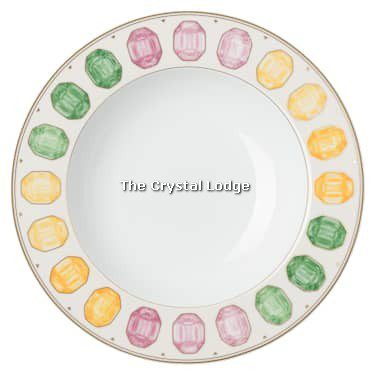 Swarovski_Rosenthal_Idyllia_soup_plate_gemstone_multi_5735519 | The Crystal Lodge