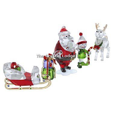 Swarovski_holiday_cheers_santa_story_set_5713797 | The Crystal Lodge