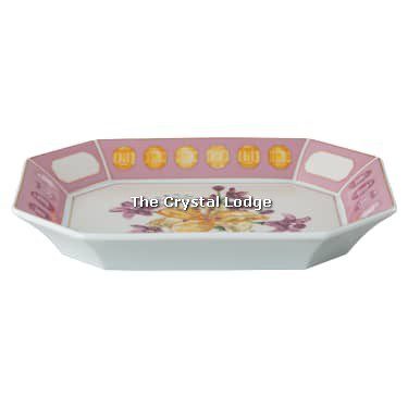 Swarovski_Rosenthal_Idyllia_tray_flower_large_pink_5746214 | The Crystal Lodge