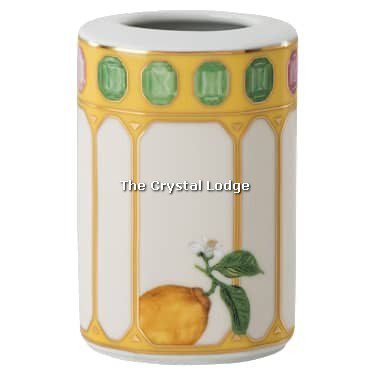 Swarovski_Rosenthal_Idyllia_vase_flower_yellow_5746591 | The Crystal Lodge