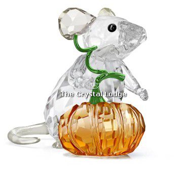 Swarovski_Idyllia_mouse_pumpkin_5732809 | The Crystal Lodge