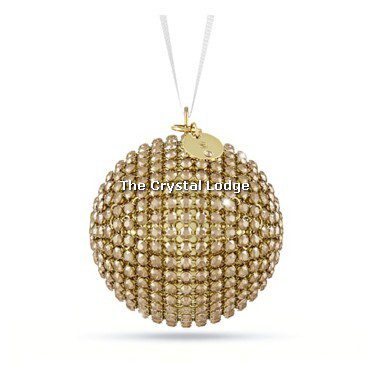 Swarovski_Holiday_Magic_Classics_mesh_ball_ornament_gold_5760467 | The Crystal Lodge