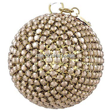 Swarovski_Holiday_Magic_Classics_mesh_ball_ornament_gold_5760467 | The Crystal Lodge