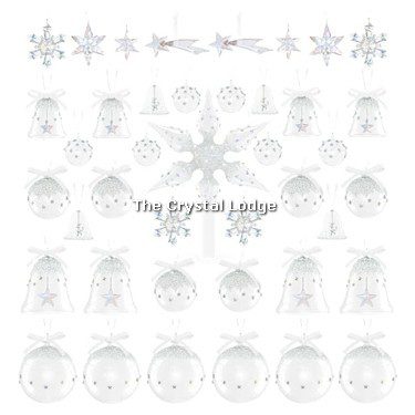 Swarovski_Holiday_Magic_Classics_tree_decoration_set_5732598 | The Crystal Lodge