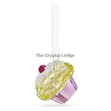 Swarovski_Holiday_cheers_Dulcis_cupcake_ornament_5742103 | The Crystal Lodge