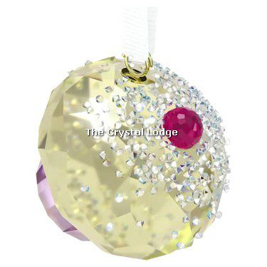 Swarovski_Holiday_cheers_Dulcis_cupcake_ornament_5742103 | The Crystal Lodge