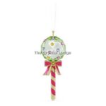 Swarovski_Holiday_cheers_Dulcis_lollipop_ornament_green_5742104 | The Crystal Lodge