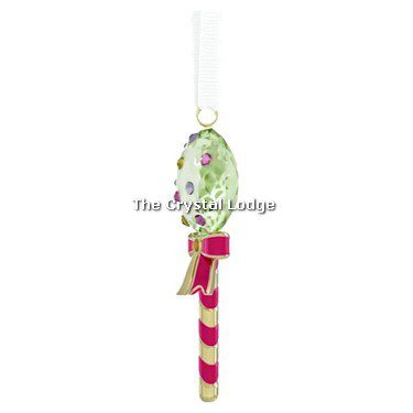 Swarovski_Holiday_cheers_Dulcis_lollipop_ornament_green_5742104 | The Crystal Lodge