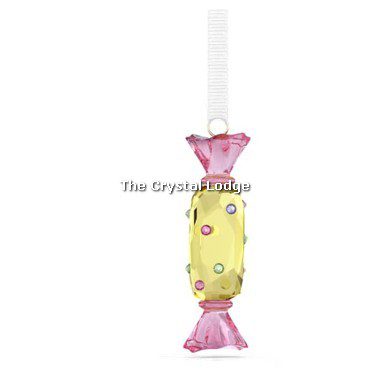 Swarovski_Holiday_cheers_candy_ornament_yellow_5742102 | The Crystal Lodge