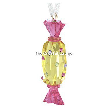 Swarovski_Holiday_cheers_candy_ornament_yellow_5742102 | The Crystal Lodge