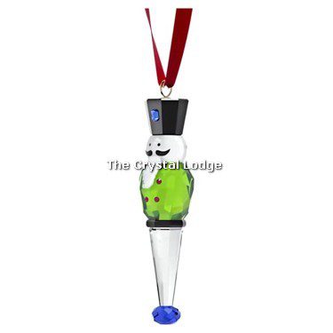 Swarovski_Holiday_cheers_nutcracker_ornament_green_5742716 | The Crystal Lodge